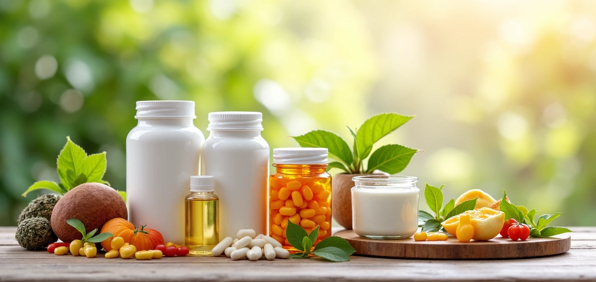 Promotional image of overall natural wellness products